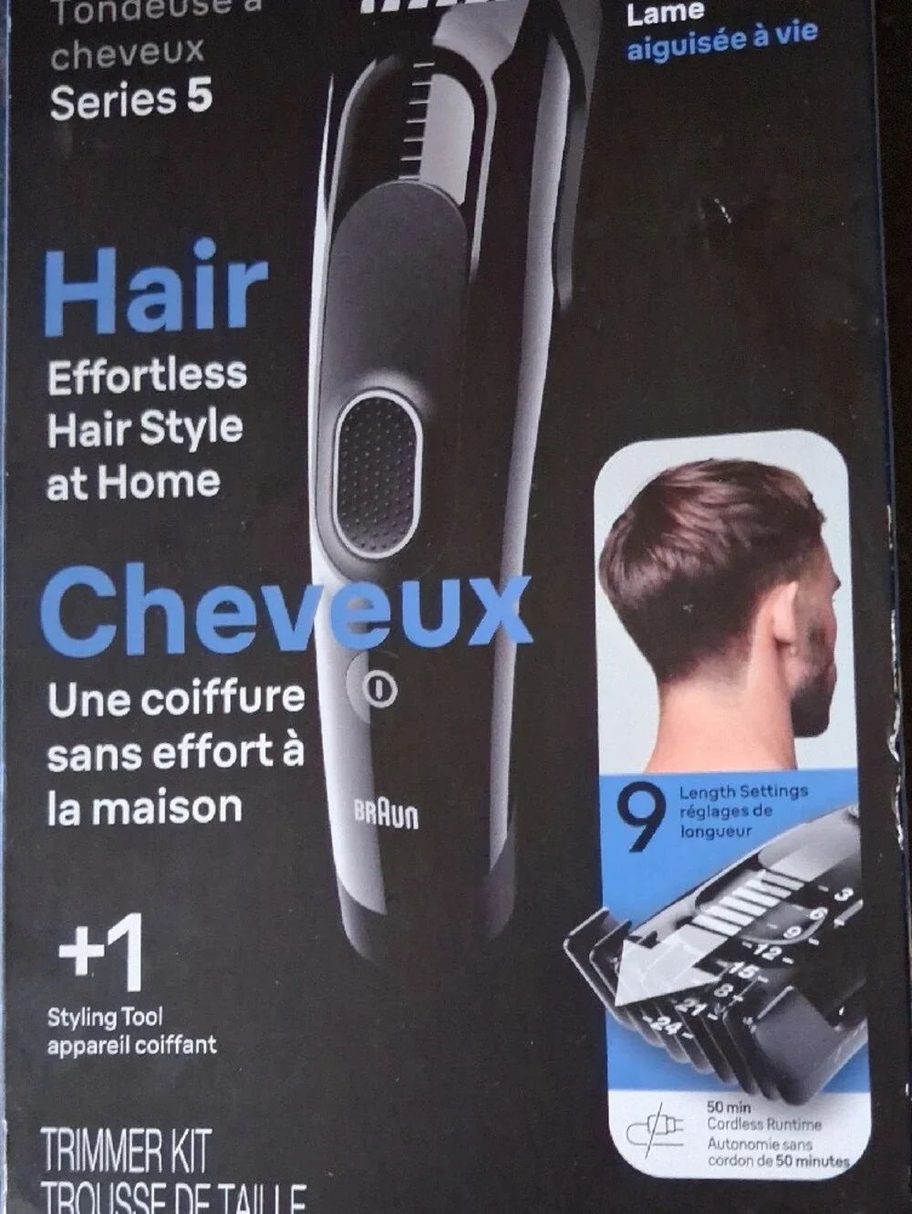 braun series hair